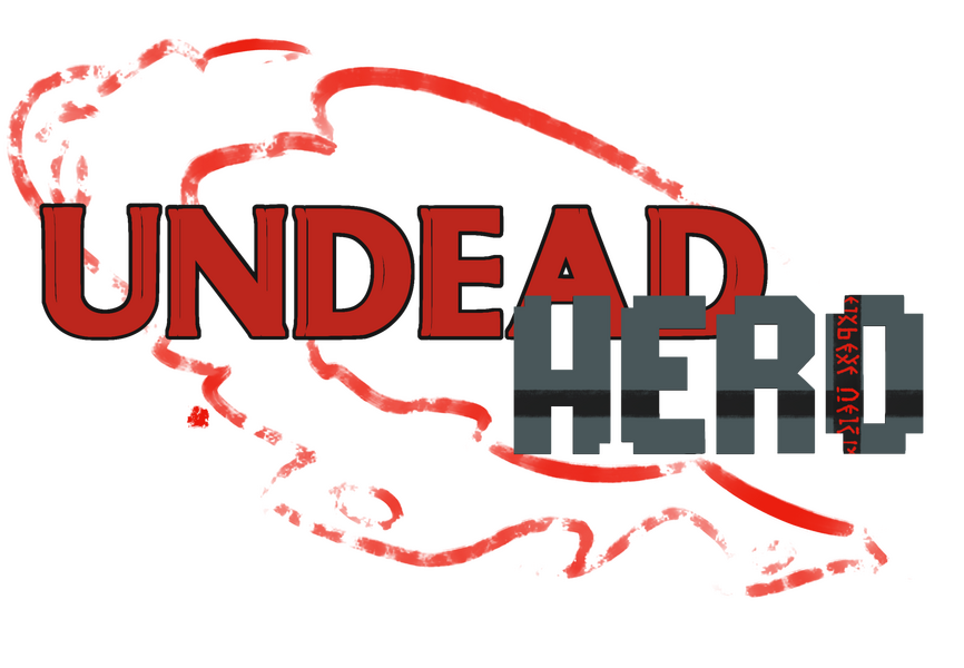 undead hero logo